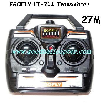 egofly-lt-711 helicopter parts transmitter (27M)